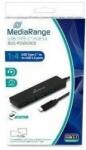 MediaRange USB Type-C to USB 3.0 hub 1: 4, bus-powered, black (MRCS508) (MRCS508)