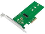 LogiLink Контролер LogiLink PC0084, от PCI-E 3.0 x4 към M. 2 (NVMe) SSD, 42mm, 60mm и 80mm (PC0084)