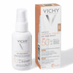Vichy - Fluid colorat SPF 50+ cu actiune impotriva foto-imbatranirii tenului, Vichy CAPITAL SOLEIL UV AGE, 40 ml 40 ml Fluid deschis-mediu - hiris