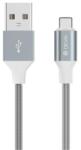 DEVIA Cablu de date Devia Gracious DVGRATYPECGR, Impletitura Textila, USB-C (Gri) (DVGRATYPECGR)