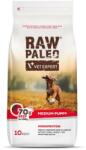 VetExpert Raw Paleo Beef Puppy Medium 10 kg pentru caini juniori talie medie, cu vita