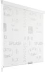 vidaXL Roletă perdea de duș 80x240 cm Imprimeu Splash (142871) - vidaxl Perdea de dus