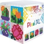 Pixelhobby Set creativ cu pixeli Pixelhobby - XL, Cub, flori (24103)