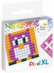 Pixelhobby Set creativ cu pixeli Pixelhobby - XL, Owl, 4 culori (27001-Owl)