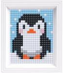 Pixelhobby Set creativ cu rama si pixeli Pixelhobby - XL, Pinguin (12073)