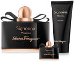Salvatore Ferragamo Signorina Misteriosa szett III. 100 ml eau de parfum + 50 ml testápoló + 5 ml mini parfum (eau de parfum) hölgyeknek garanciával