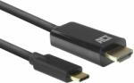 ACT AC7315 USB-C to HDMI connection cable 2m Black (AC7315) - pcx