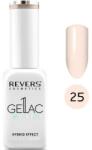 REVERS COSMETICS Lac de unghii Gellac 1 Step, Hybrid Effect, Non UV, Revers, 25 Crem nude, 10 ml (RVGELAC25)