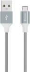 DEVIA Cablu Gracious Type-C Gray (1.5m, impletitura textila)-T. Verde 0.1 lei/ buc (DVGRATYPECGR)