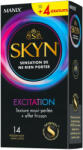 Skyn Excitation 10+4 db latex mentes, rücskös óvszer, hűsítő hatással - szeresdmagad