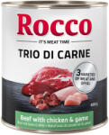 Rocco Rocco Classic Trio di Carne 6 x 800 g - Vită, pui & vânat