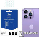 3mk Protection kameravédő flexibilis üveg 4db - 2.5D lekerekített szél, karcálló, ultravékony, 0, 2mm, 7H - ÁTLÁTSZÓ - APPLE iPhone 14 Pro / 14 Pro Max