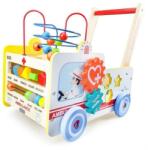 Eco Toys Antremergător educativ din lemn cu cuburi DOCTORUL