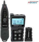 Noyafa NF-8209 - kábel teszter: PoE teszt, kontinuitás, szkennelés, teljesítményteszt, port flash stb (8209)