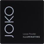 Joko Pudră matifiantă cu efect de strălucire - Joko Mattifying Illuminating Loose Powder Illuminating