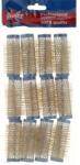 Ronney Professional Bigudiuri 21/63 mm, albastre - Ronney Professional Wire Curlers 12 buc