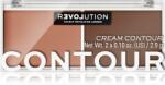  Revolution Relove Colour Play Púderes highlight és kontúr paletta duo árnyalat Medium 6 g