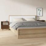 vidaXL Noptiere, 2 buc. , stejar maro, 40x35x50 cm (821809)