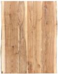 vidaXL Blat de masă, 60x(50-60)x3, 8 cm, lemn masiv de acacia (286330)