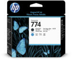 HP No. 774 Nyomtatófej, printhead - Matte Black and Cyan (P2W01A) (P2W01A)