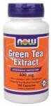 NOW Now Green Tea 400 mg 100 veg caps - suplimente-sport