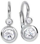 Soliter Brilio Silver Ezüst fülbevaló kristályokkal 436 001 00330 04