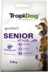TropiDog TropiDog, hrana uscata Premium Senior cu curcan si orez, 2.5 kg