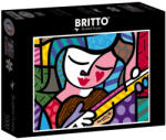 Bluebird Puzzle 1000 db-os puzzle - Romero Britto - Girl with guitar (90016) (90016)