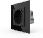 LIVOLO Priza Schuko + USB-C LIVOLO, Standard German - Serie Noua - culoare negru