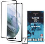 MyScreen SAMSUNG Galaxy S22 5G, MYSCREEN DIAMOND GLASS EDGE3D üvegfólia, 9H, Full cover, Fekete (MD6240TG DEFG BLACK)