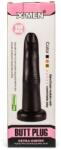  Nagy méretű ujj dildó X-men 10.24 extra girthy butt plug black 26 cm