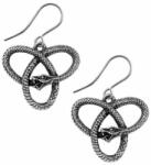 Alchemy Gothic Cercei ALCHEMY GOTHIC - Eve's Triquetra Earrings Pair - E460
