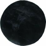  Covor rotund Deman negru 190 cm (43207665/2) Covor