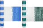 EvoTools Standard Plasa Umbrire Multicolor HDPE UV lungime: 10m, lățime: 2m, culoare: Alb-Verde, grad de umbrire: 95% (675991)