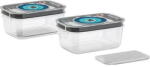 Bosch Set accesorii blender de masa cu vacuum VitaMaxx 2 casolete pt depozitare in vid de cate 1, 2l (MSZV0FC2)