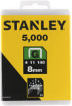 STANLEY 1-TRA708-5T Tűzőkapocs G típus, ipari - 12mm, 5000db (1-TRA708-5T)