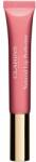 Clarins Lip Perfector Shimmer ajakfény hidratáló hatással árnyalat 01 Rose Shimmer 12 ml
