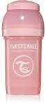 Twistshake Anti-Colic Pink biberon pentru sugari anti-colici 180 ml