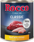 Rocco 24x800g Rocco Classic nedves kutyatáp- Marha & csirke