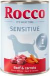 Rocco 24x400g Rocco Sensitive marha & sárgarépa gabonamentes nedves kutyatáp