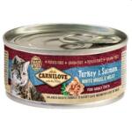 CARNILOVE Cat turkey & salmon 12 x 100 g pulyka és lazac