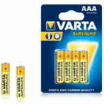 VARTA Baterie Superlife R03 Bl 4 Buc Varta (bat0246) - global-electronic Baterii de unica folosinta