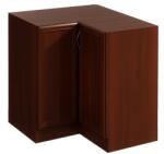 TEMPO KONDELA Alsó sarokszekrény D90N, dió Milano, jobb, SICILIA