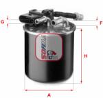 SOFIMA filtru combustibil SOFIMA S 4151 NR (S 4151 NR) - automobilus