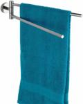  Suport prosoape cu 2 brate Bosio argintiu 43/5/9 cm (35427414)