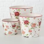  Set 3 ghivece florale Hydra (1019726BT)