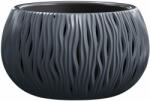  Ghiveci Prosperplast Sandy Bowl antracit 37x21 cm (56519018)