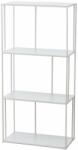  Raft metalic Henk alb 28/55/115 cm (2013858) Raft