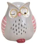  Statueta Owl gri 8x8x7 cm (10028206GG-A)