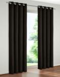  Draperie neagra Trondheim 132/145 cm (431301TR)